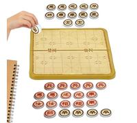 Gioco di scacchi magnetico | Gioco da viaggio pieghevole educativo - con personaggi magnetici a scacchi, per bambini, ragazzi, casa, in viaggio, età 7 14 anni