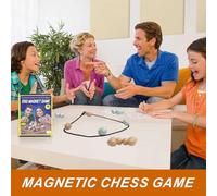 Gioco Di Scacchi Magnetico | Scacchi Magnetici Con Cordino Per Feste | Giocattolo Strategico Classico Divertente Per Ragazzi E Adulti