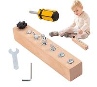 Gioco Di Scheda Cacciavite Per Bambini - Attività Sensoriale di Apprendimento Precoce - Gioco Occupato Da Tavolo Cacciavite In Legno Per Bambini Bambini Prescolari Giardino e Casa May