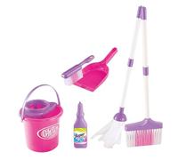 Gioco di scopa e pulizia per bambini piccoli - Gioco di pulizia giocattoli per bambini | Set di strumenti per la pulizias per giochi di imitazione, set di strumenti per la pulizias