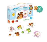 Gioco di scoperta per i più piccoli - tessere animali piccoli e grandi