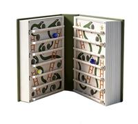 Gioco di Serpenti e Scale di Playbook'd, Tavolo da Gioco con Design a Libro Pieghevole, Gioco da Tavolo Stampato in 3D con Meccanismo Serpente Incorporato, Elementi Decorativi per Mensola e Tavolo