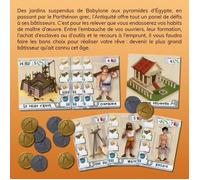 Gioco di società - Asmodee - The Builders: Antiquity - Diventa il primo costruttore del regno