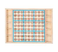 Gioco di Società per Ufficio - Puzzle digitale in legno con vassoio - Vassoio per scacchi leggero progressivo per ragazze e ragazzi con sfide strategiche