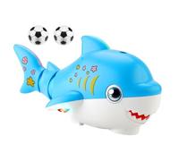 Gioco Di Soffiare Palline - Gioco di Equilibrio con Squalo a | Luci Cambiacolore Attivate Dal Suono Abilità Motorie STEM Rifornimenti Per Feste In Piscina Giardino
