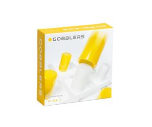 Gioco di strategia Blue Orange Gobblers 2 giocatori da 6 anni 12 pedine impilabili Giallo e Bianco - Nouvo