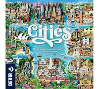 DEVIR - Città- Azione e risorse Gioco di costruzione della città - Giochi da tavolo competitivi e strategici per adulti e bambini - da 2 a 4 giocatori, per bambini dai 10 anni in su