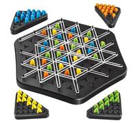 Gioco Di Strategia Per Bambini, Divertente Gioco Di Triangoli A Catena, Giochi Plug-in, Avvincente Gioco Da Tavolo, Giocattolo Interattivo Di Interazione Genitore-figlio