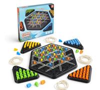 Gioco di strategia triangolare, gioco da tavolo interattivo per bambini e | Perfetto per famiglie e amici, favorisce il pensiero logico e la concentrazione