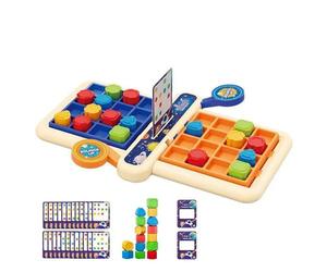 Gioco di sviluppo multiplayer per pensare con 16 ostacoli colorati e 8 layout di ricompensa, ideale per la serata in famiglia, per costruire abilità, per l'allenamento di reazione, per bambole