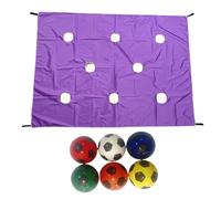 Gioco Di Tarp Hole per Rafforzare La Coesione Di - Set Di All'aperto con Tela - Attività Sportiva per Adolescenti Adulti E Famiglia