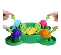 Gioco di tartaruga affamata - gioco di stile operativo, da tavolo per bambini | 2-4 giocattoli giocattolo da alimentazione, per bambini educativi per bambini, tartaruga che mangia piselli