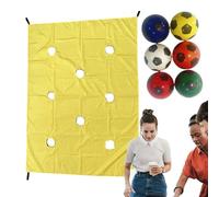 Gioco Di Teamwork E Apprendimento Di Gruppo Con Telo Forato - Giochi Divertenti per Rafforzare il Team sul Lavoro,Sportiva Per Team Building In Raduni Scuola Palestra Giardino