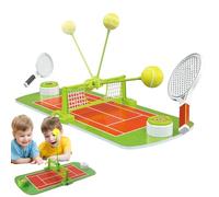 Gioco di Tennis per | Giochi Da Tavolo Famiglia Ping-pong,Divertente Giocattolo Portatile per Gioco Al Coperto su Tavolo