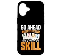 Gioco di tessere Rummikub Player I Am Lucky King Rummikub Custodia per iPhone 16
