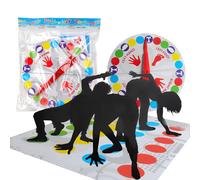 Gioco di torsione per bambini e adulti, gioco di equilibrio sul pavimento con spinner, gioco di equilibrio divertente