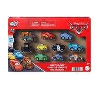 Mattel Mini Racers Cars Assorted 10 Units Rosso Bambini