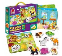 Gioco di velcro Chi vive dove? RK1070-04