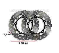 Gioco Dischi Di Freno WHOPP Yamaha T-Max 500 Per Moto Ricambi Accessori