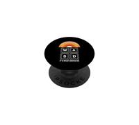 Gioco divertente dicendo che cosa muove sarcastico PopSockets PopGrip Adesivo