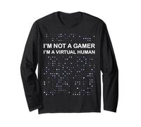 Gioco divertente dicendo che non sono un giocatore giocatore Maglia a Manica