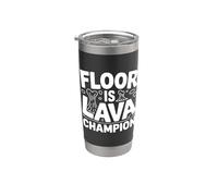 Gioco divertente Floor Is Lava Champion Bicchiere termico in acciaio inox doppia parete