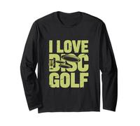 Gioco Divertente per Appassionati di Golf a Disco I Love Maglia a Manica