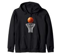 Gioco Divertente Vincente Colpo Basket dicendo Felpa con Cappuccio