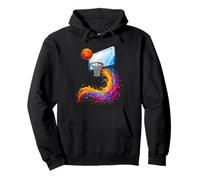 Gioco Divertente Vincente Colpo Basket Splash dicendo Felpa con Cappuccio