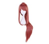 Gioco Doki Doki Literature Club Monika Coda Di Cavallo Parrucca Costume Cosplay Donna Lunga Resistente Al Calore Capelli Sintetici Parrucche Per Feste Di Halloween