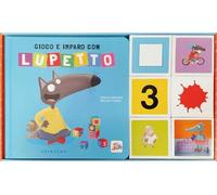 Gioco e imparo con Lupetto. Amico lupo. Ediz. a colori. Con 6 cubi