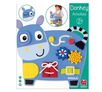 GIOCO EDUCATIVO ASINO ATTIVITA'PER ESPLORARE PER BAMBINI 2 ANNI + GOULA