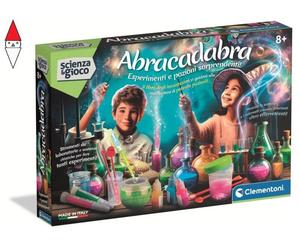 GIOCO EDUCATIVO CLEMENTONI ABRACADABRA ESPERIMENTI E POZIONI