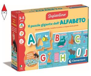 GIOCO EDUCATIVO CLEMENTONI IL PUZZLE GIGANTE DELL ALFABETO