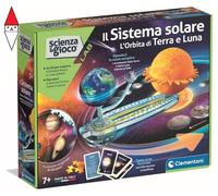 Clementoni scienza & gioco sistema solare: orbita di terra e luna 19402 - gioco educativo astronomia