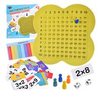 Gioco educativo di matematica con tabella di moltiplicazione