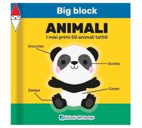 GIOCO EDUCATIVO EDICART STYLE BIG BLOCK - ANIMALI TATTILI