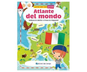 gioco educativo Edicart Style libr.atlante del mondo primi libri perche
