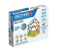 GIOCO EDUCATIVO GEOMAG Super Color Recycled - Gioco di magnetico, 42 pezzi