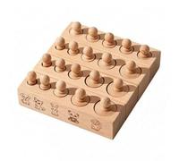 Gioco Educativo in Legno Fine Motorio, style to 2 | Tavoletta Montessoriana con Cilindri, Tattile, Tavoletta con Cilindri, per Scuola infanzia, Neonati