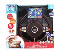 Gioco educativo InfiniFUN Mi Primo Volante Elettronico suoni luci 50 effetti