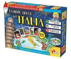 GIOCO EDUCATIVO LISCIANI I M A GENIUS IL GRANDE GIOCO DELL ITALIA