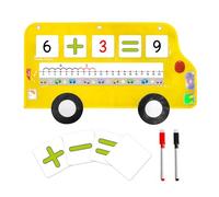 Gioco educativo matematico per bambini, set di numeri magnetici, materiale educativo per l'asilo, la scuola elementare, l'istruzione, la comprensione dei numeri e lo sviluppo della prima