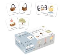 Gioco Educativo Mi Individua nello spazio, 30 Carte Educative, 3 Livelli Progressivi, Apprendimento Posizioni Spaziali, 3 Anni e Più