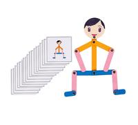 Gioco Educativo Puzzle Fai Da Te In Legno Per Uomini Sportivi