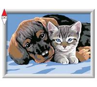 Ravensburger - CreArt Serie D - Amicizia Speciale | Kit Pittura Bambini | Dimensione Di 25 x 18,30 | Giochi Bambina 9 Anni | Paint By Numbers | Idee Regalo | Regalo Bambino 9 Anni