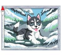 Ravensburger RVB12023261 CreArt Serie D - Husky Gioioso