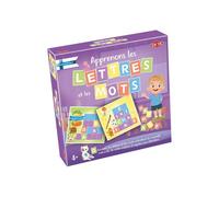 Gioco educativo Tactic Apprendiamo le Lettere e le Parole - 4 mini-giochi lettere e parole - Viola - Nouvo