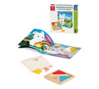 Gioco educativo Tangram Book, La Giornata di Coniglietto 36m+ 55758