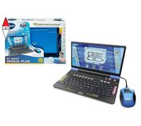 VTech Bit Smart Genius Plus Nero, Computer Interattivo Bambini, Computer con Mouse Incluso, 164 Attività, Computer Didattico Bilingue Italiano e Inglese, Tastiera QWERTY, Batterie Incluse, 6-11 Anni